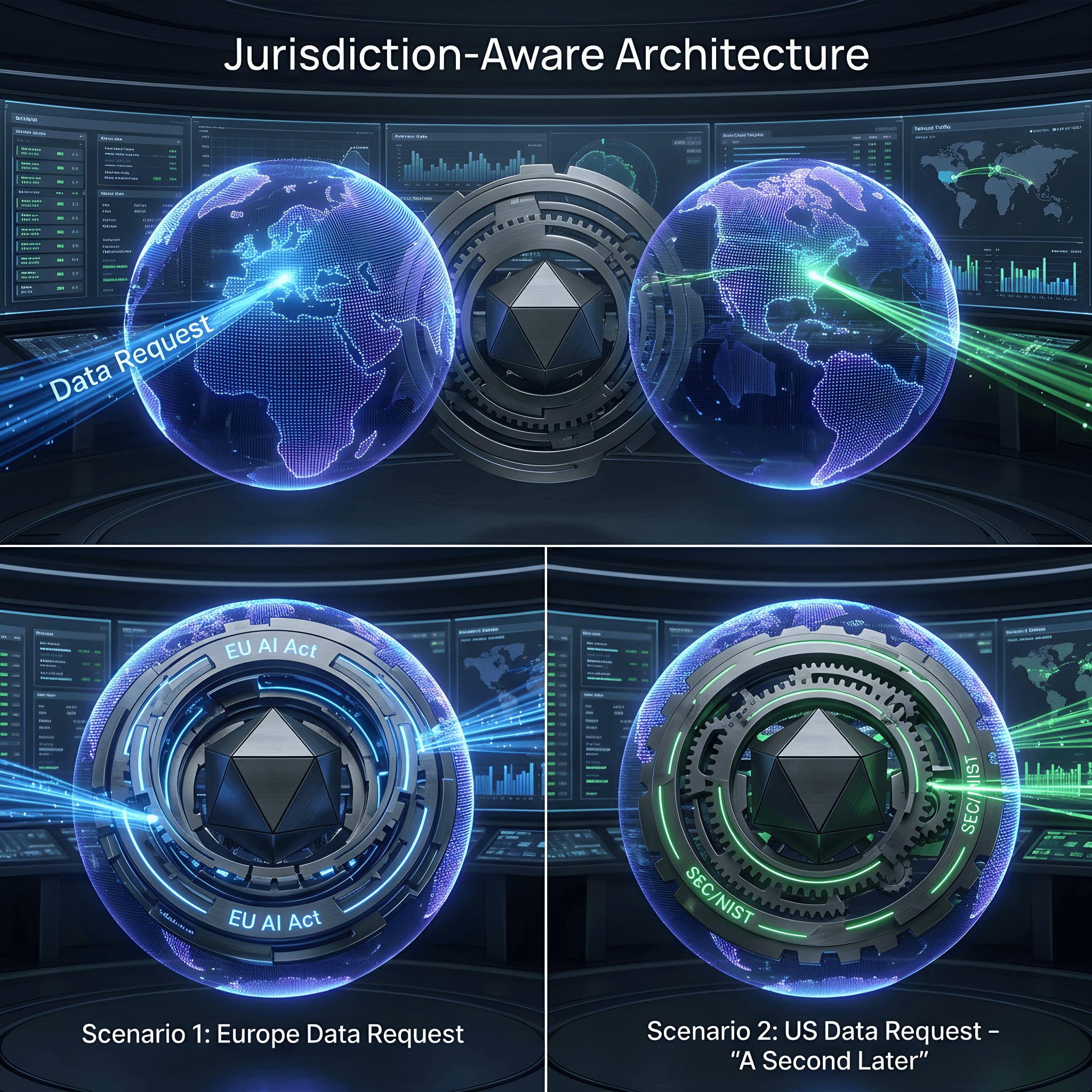 Jurisdiction-aware architecture
